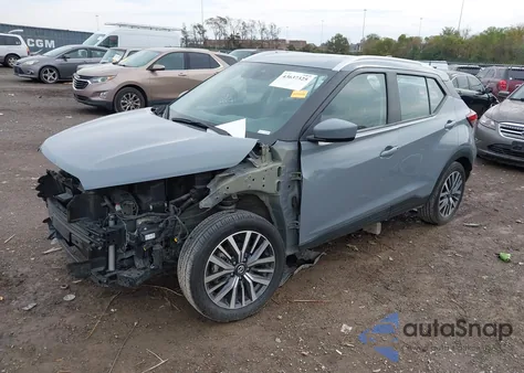 2021 Nissan Kicks Sv Xtronic Cvt from USA, damaged, VIN 3N1CP5CV0ML480016